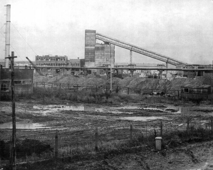 Budowa kotłowni centralnej (lata 70/80)